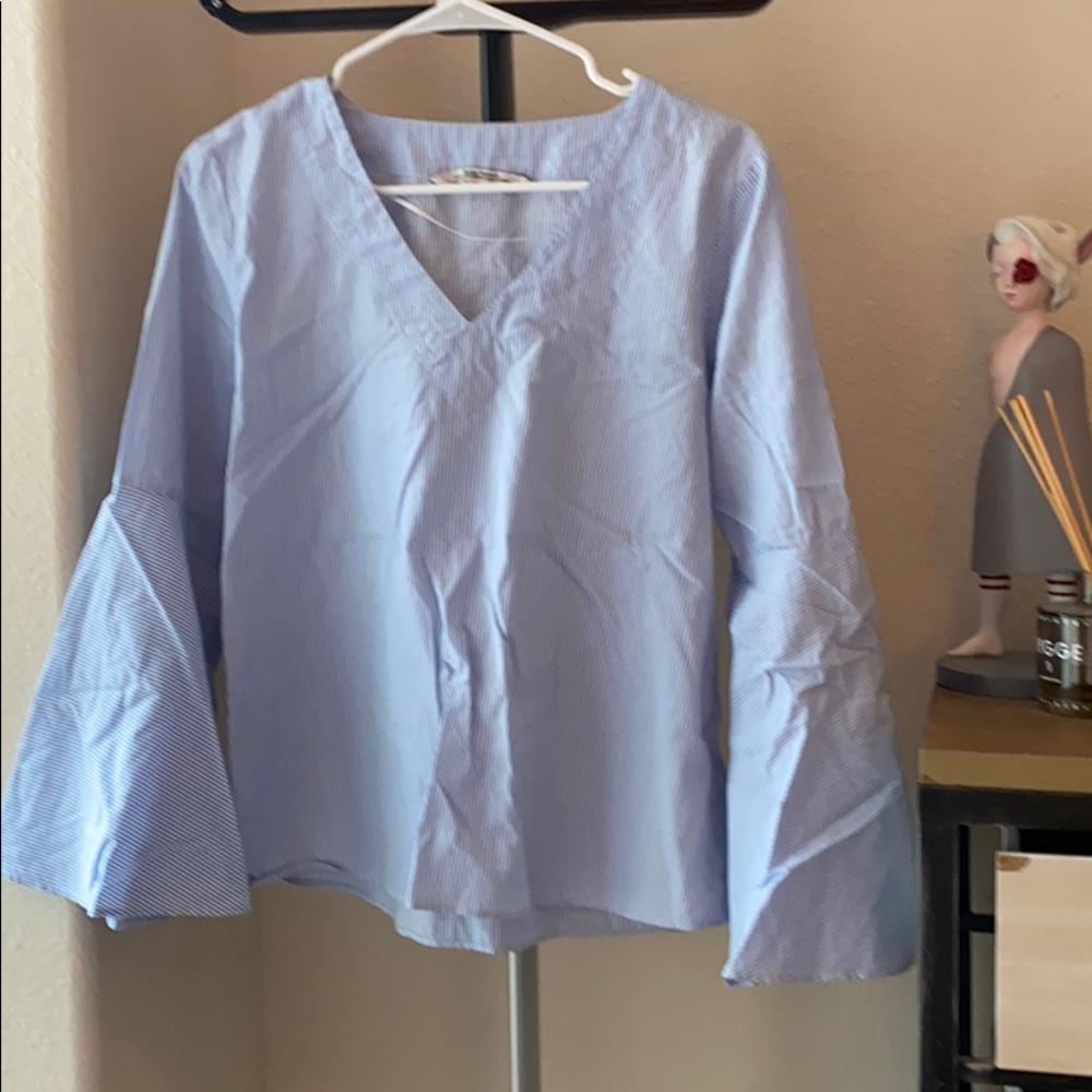 Zara Bell Sleeve Top